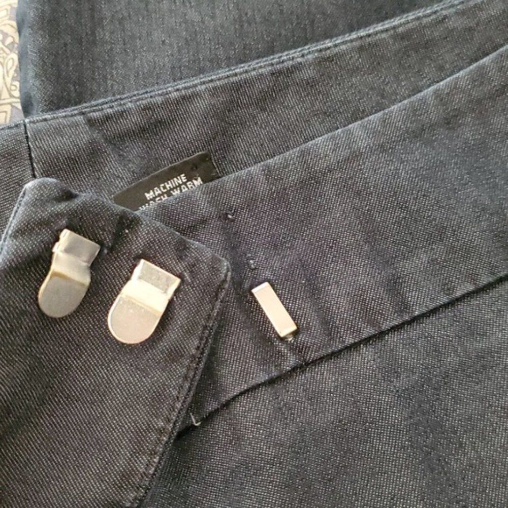 New York & Company Denim Trousers Size 12 - Picture 4 of 6